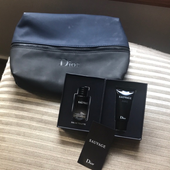 dior sauvage wash bag